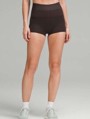 lululemon athletica Brown High-Rise Bike Shorts License To Train 4